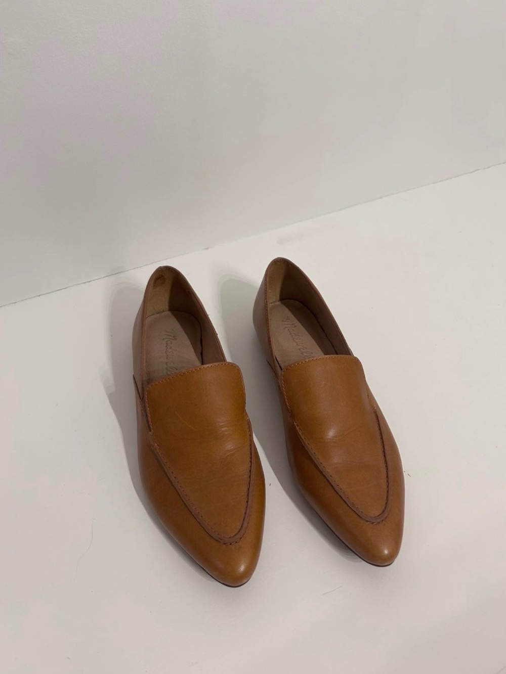 Madewell The Frances Cognac Leather Size 6